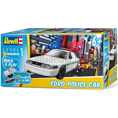 Ford Police Car Build & Play 1:25