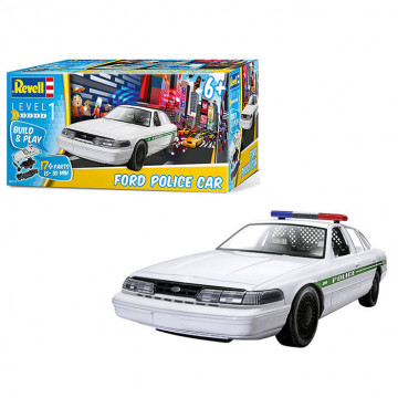 Ford Police Car Build & Play 1:25
