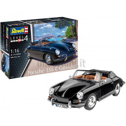 Porsche 356 C Cabriolet 1:16