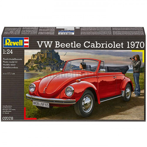Volkswagen Beetle Cabriolet 1970 1:24