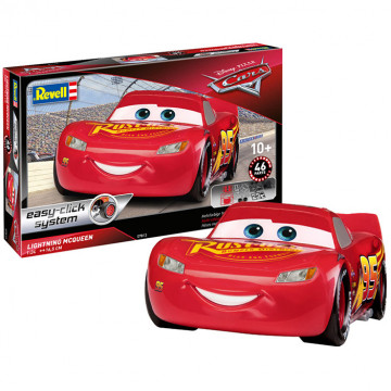 Disney Pixar Cars 3 Lightning McQueen Easy-Click 1:24