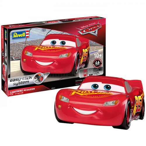 Disney Pixar Cars 3 Lightning McQueen Easy-Click 1:24