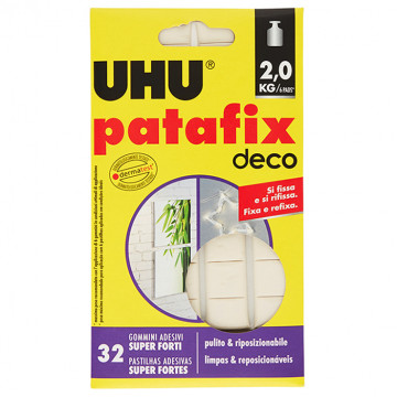 UHU Patafix Deco 32 Gommini Adesivi Super Forti