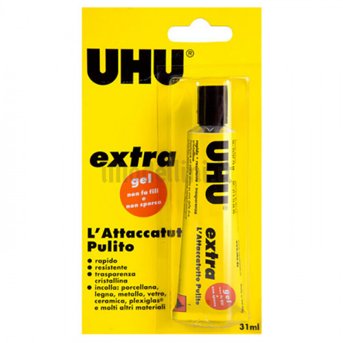 Colla UHU Extra da 31 ml in Blister