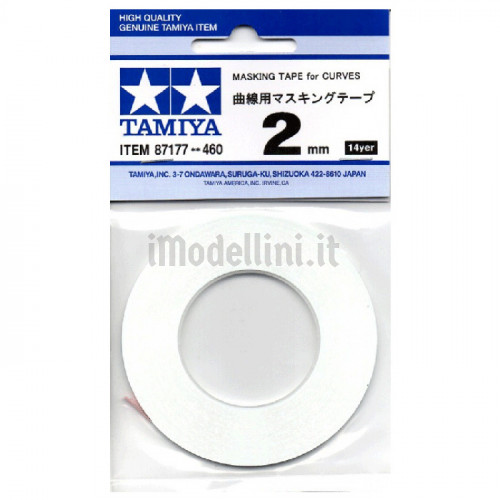 Nastro Masking Tape da 2mm per Curve
