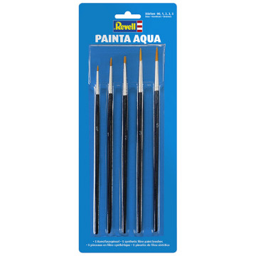 Set Pennelli Revell Painta Aqua - Mis. 00, 1, 2, 3 e 5