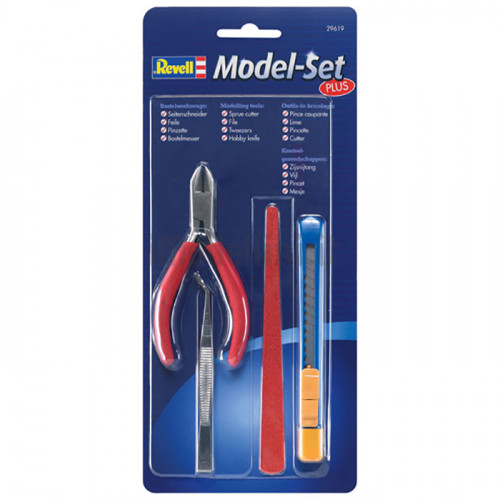 Model Set Plus Utensili da Lavoro per Modellismo