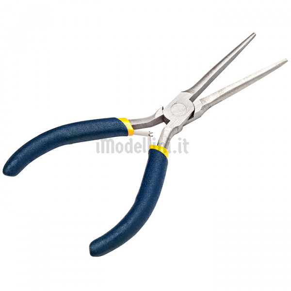 MINI PINZE AD AGO LUNGO NASO MORBIDO IMPUGNATURA GIOIELLI PERLINE