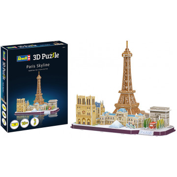 Puzzle 3D Skyline Parigi