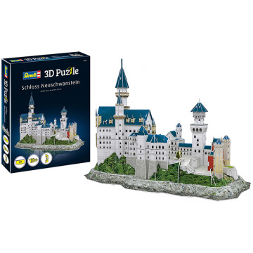 Puzzle 3D Castello di Neuschwanstein