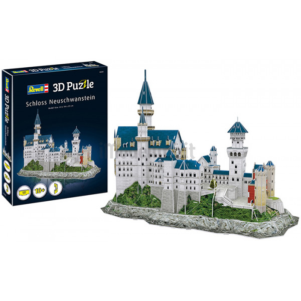 Revell 00205 Puzzle 3D Castello di Neuschwanstein