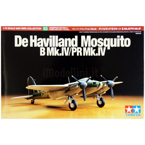 De Havilland Mosquito B Mk.IV / PR Mk.IV 1:72