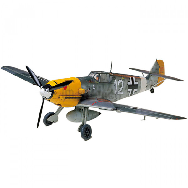 Maquette Tamiya Messerschmitt Bf109E-4/7 Trop – Échelle 1:48 – Avion WWII Afrique Du Nord