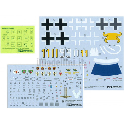 Messerschmitt BF109 G-6 1:48