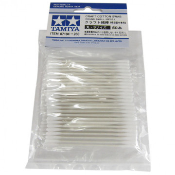 Bastoncini Craft Cotton Swab Round Small 50 pz