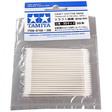 Bastoncini Craft Cotton Swab Triangular Extra Small 50 pz