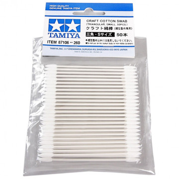 Bastoncini Craft Cotton Swab Triangular Small 50 pz