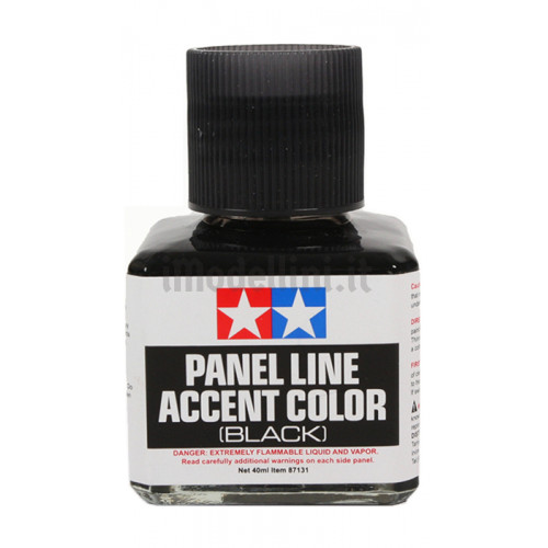 Panel Line Accent Color Enamel Black