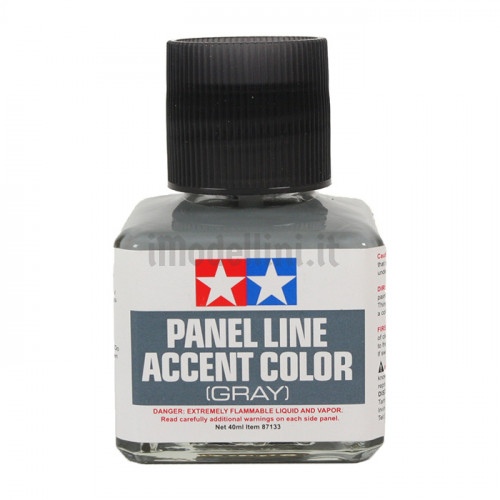 Panel Line Accent Color Enamel Gray