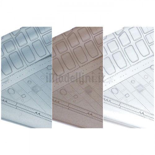 Panel Line Accent Color Enamel Light Gray