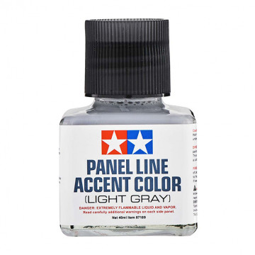 Panel Line Accent Color Enamel Light Gray