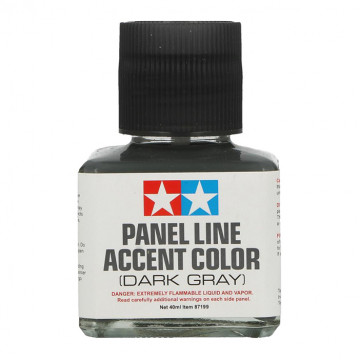 Panel Line Accent Color Enamel Dark Gray