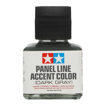 Panel Line Accent Color Enamel Dark Gray