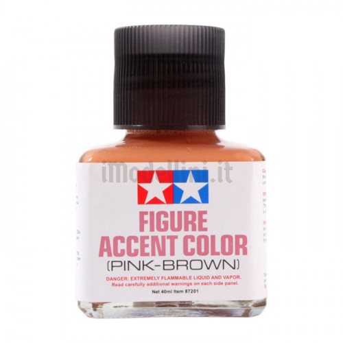 Figure Accent Color Enamel Pink-Brown