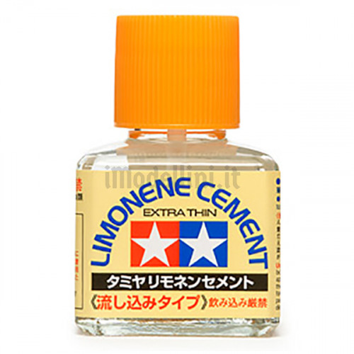 Colla per Plastica Tamiya Limonene Cement Extra Thin da 40ml