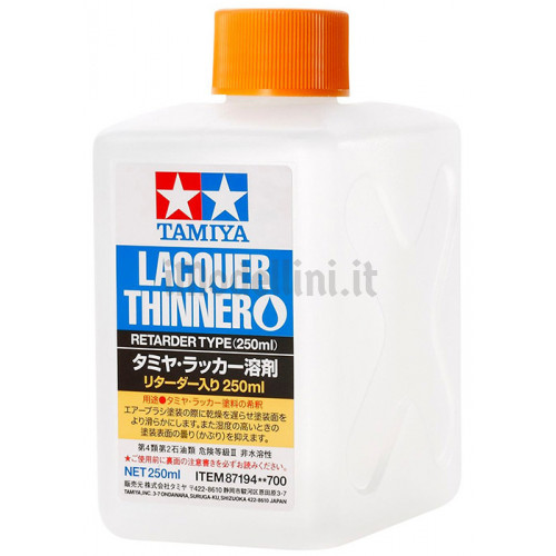 Diluente Lacquer Thinner Retarder Type da 250 ml