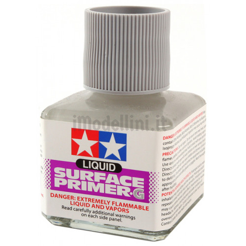 Tamiya 87075 Primer Liquido Grigio Liquid Surface Primer da 40 ml