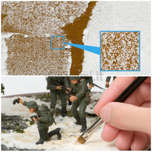 Fondo per Diorama Snow Effect White