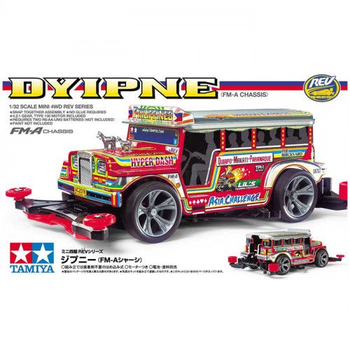 Mini 4WD Dyipne Filippine Bus con Telaio FM-A