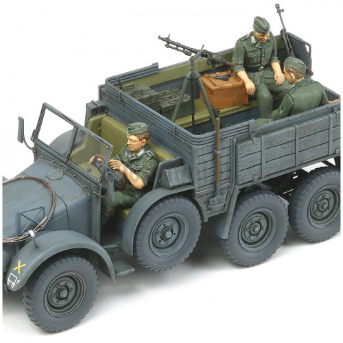 Camion Militare da Trasporto 6x4 Truck Krupp Protze Kfz.70 1:35