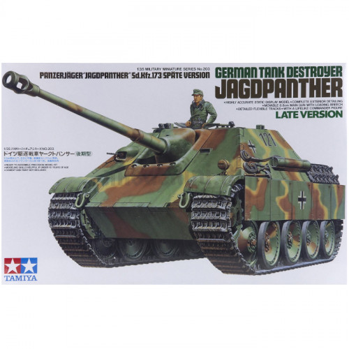 Carro Tedesco Destroyer Jagdpanther Late Version 1:35