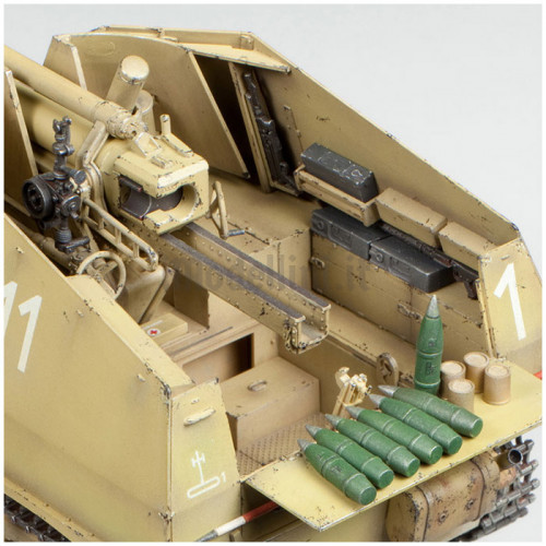 Semovente Tedesco Self-Propelled Howitzer Wespe Italian Front 1:35