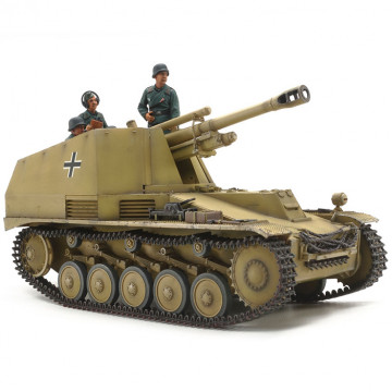 Semovente Tedesco Self-Propelled Howitzer Wespe Italian Front 1:35