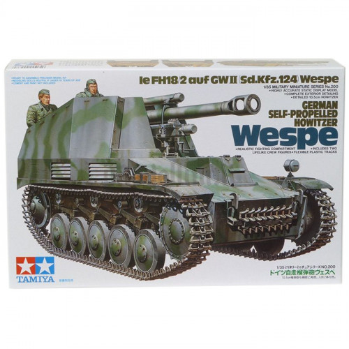 Obice Semovente Tedesco Self-Propelled Howitzer Wespe 1:35