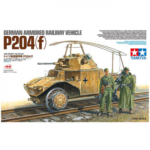 Veicolo Ferroviario Corazzato Tedesco P204 (f) 1:35