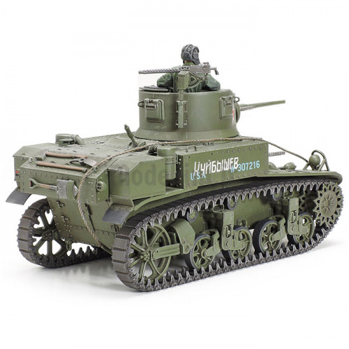 Carro US Light Tank M3 Stuart Late Production 1:35