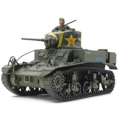 Carro US Light Tank M3 Stuart Late Production 1:35