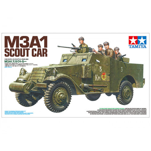 Veicolo Corazzato M3A1 Scout Car 1:35