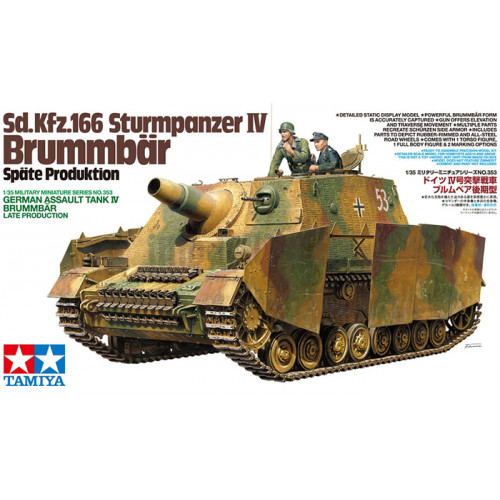 Carro Tedesco Sturmpanzer IV Brummbar Late Prodution 1:35