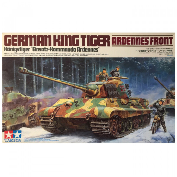 Tamiya 35169 - Carro Armato Tedesco King Tiger Porsche Turret 1:35