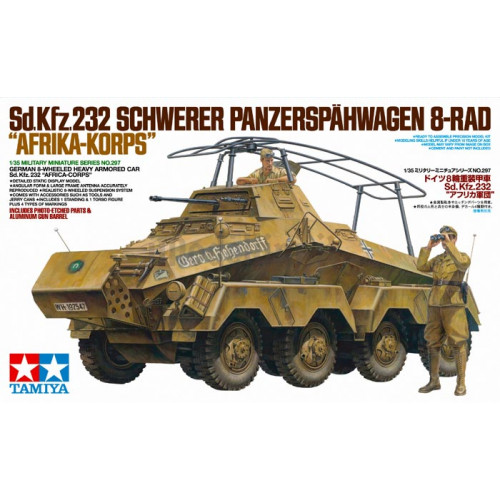 Autoblindo Tedesco Sd.Kfz. 232 Africa-Corps 1:35