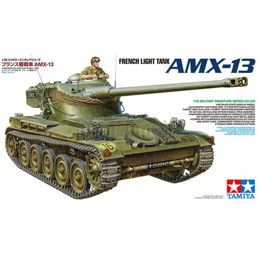 Carro Francese Light Tank AMX-13 1:35