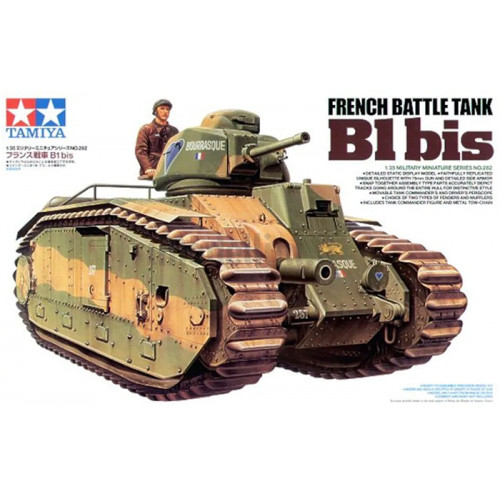 Carro Armato Francese Battle Tank B1 Bis 1:35