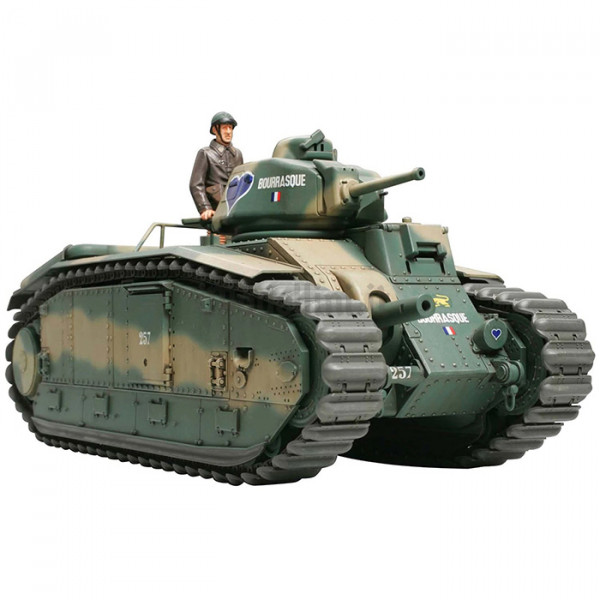 Tamiya 35282 Carro Armato Francese Battle Tank B1 Bis 1:35