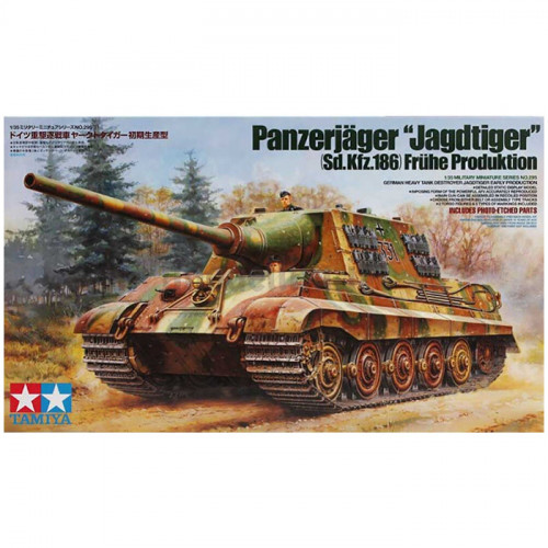 Cacciacarri Tedesco Heavy Tank Destroyer Jagdtiger 1:35