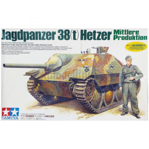 Cacciacarri Tedesco Jagdpanzer 38(t) Hetzer 1:35